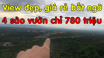 Bán đất vườn giá cực rẻ 4 sào chỉ 780 triệu, view đẹp gần khu dân cư tại Di Linh, Lâm Đồng