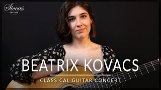 BEATRIX KOVACS - Online Guitar Concert | Linnemann, Mertz, Sor, Coste | Siccas Guitars