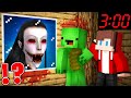Why scary krasue attack house jj and mikey at night in minecraft  maizen