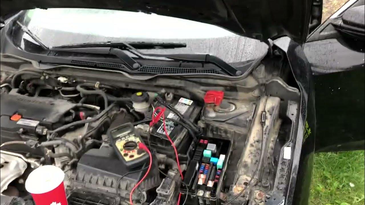 2016-2020 Honda Civic Charging System Error Randomly Wont Start!! How