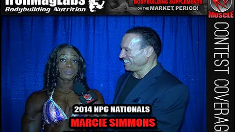 Marcie Simmons After Winning Women's Physique Over...