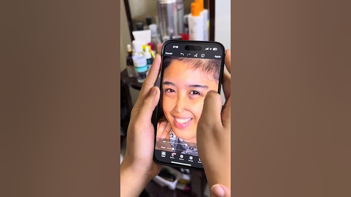 When she edit her picture