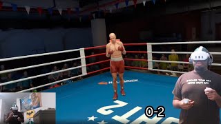 Afo Plays VR Boxing For The First Time!