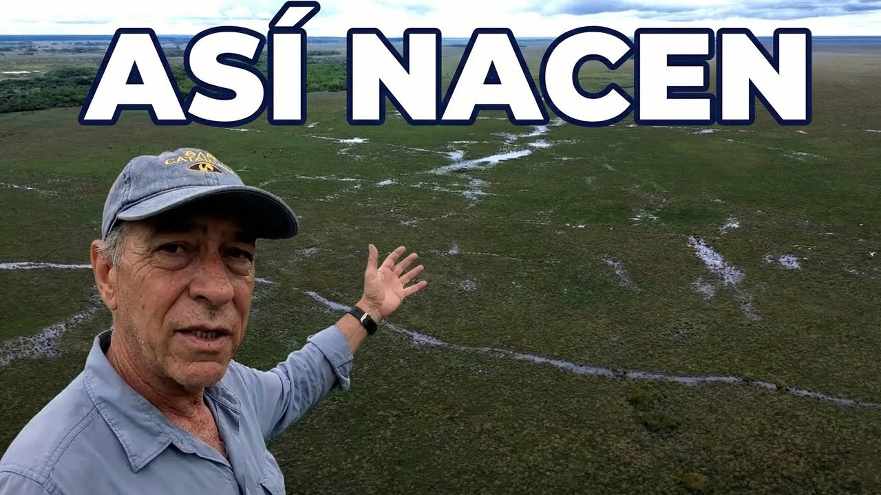 Ríos de Corrientes Así nacen estos 2 gigantes