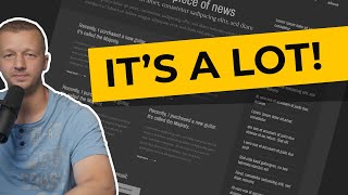 How do you Design a Layout with a TON of Content?!