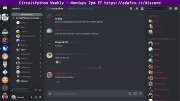 CircuitPython Weekly April 29th, 2019 @adafruit #adafruit