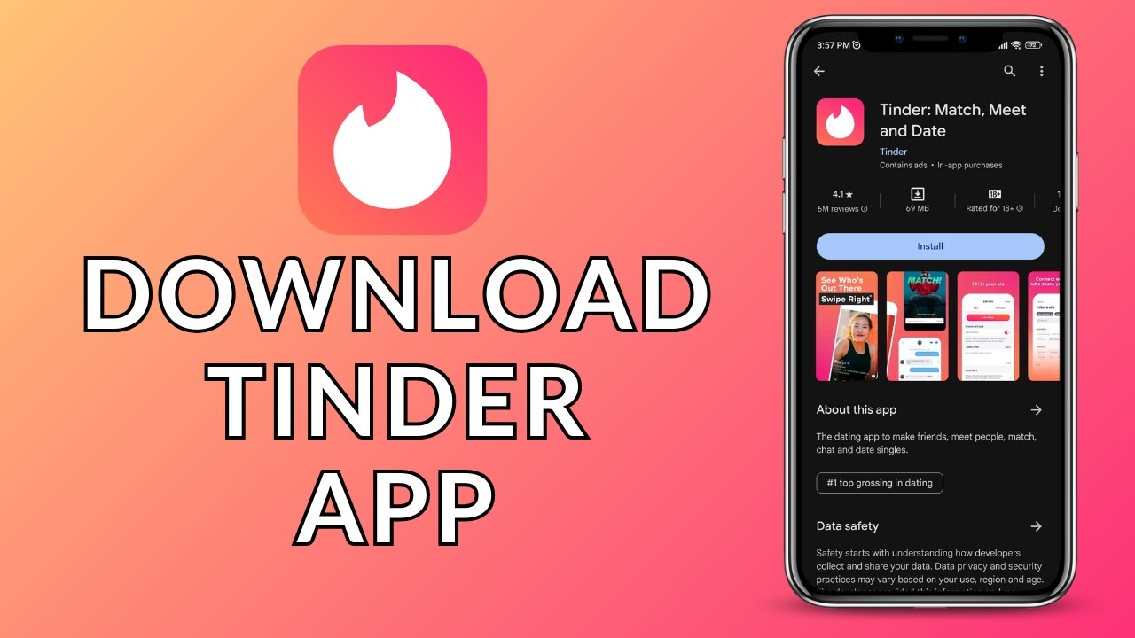 Install Tinder App How to Download the Tinder App YouTube