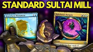 The Best Mill Deck In Standard? - Sultai Control Wins With Mill Mtg Arena Gameplay