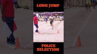 police selection long jump | shorts