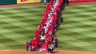 Sights and sounds of Phillies opening day