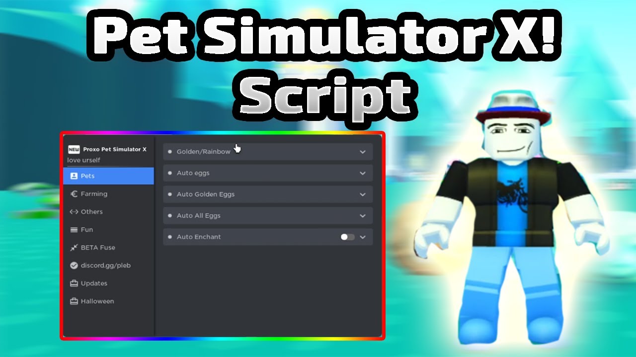 Pet Simulator X! Script Dupe Pets (Visual ONLY!) YouTube