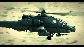 3D Animated Apache AH-64D Tests