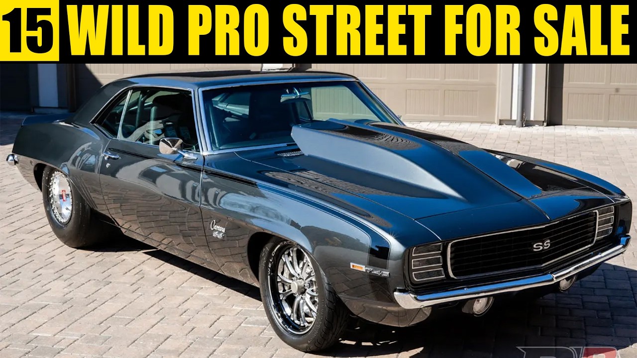 15 Extreme PRO STREET Cars for Sale – Blown, Turbocharged & Street Legal!