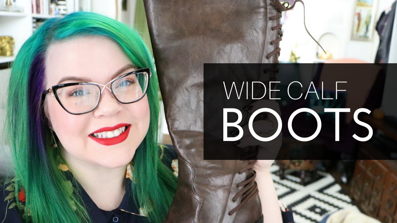 Plus Size Boot Haul | Winter Wide Calf Boots | vintageortacky