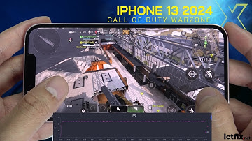 iPhone 13 Call of Duty Warzone Mobile Gaming test 2024 | Apple A15 Bionic
