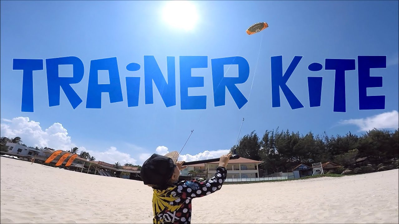 How to fly the trainer kite first time YouTube