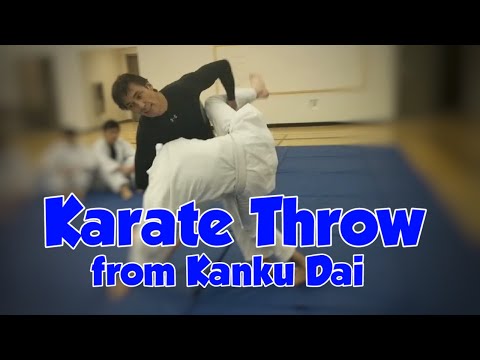 Karate Throw from Kanku Dai