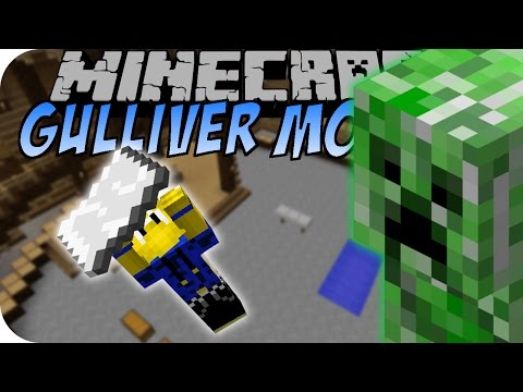 Minecraft GULLIVER MOD (Mobs verkleinern & vergrößern) [Deutsch]