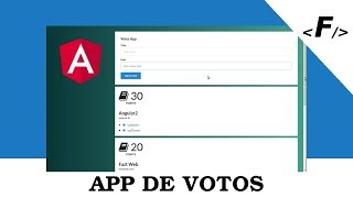 Angular 4| Aplicación de Votos Desde Cero