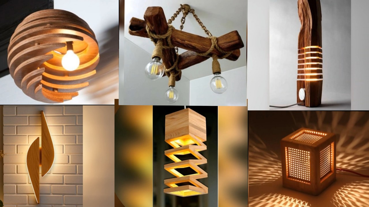 Beautiful Wooden Light Designs That Make Any Room Glow - YouTube