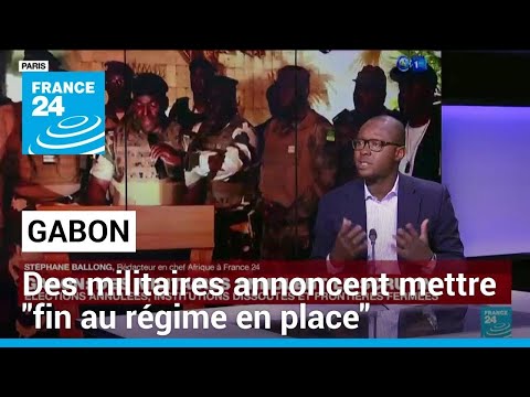 Gabon : un coup de force après l'annonce de la réélection d'Ali Bongo • FRANCE 24