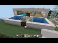 Come fare una casa moderna  15x15 su minecraft
