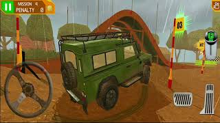 4×4 Dirt Offroad Parking Simulator #3 - Offroad Safari Forest Parking - Android Gameplay screenshot 4