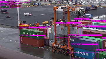 YOLOv4 Container Detection