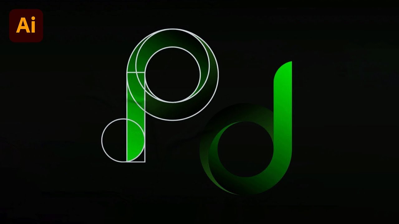 1adobe illustrator tutorial | How to make 3D letter effect in adobe illustrator 2021 