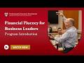 Financial Fluency for Business Leaders | Harvard P&ED