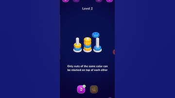 Nut Sort Game 🎮 #gaming #games #viral #youtubeshorts #viralvideo #nutsort #shortvideos #shortsfeed