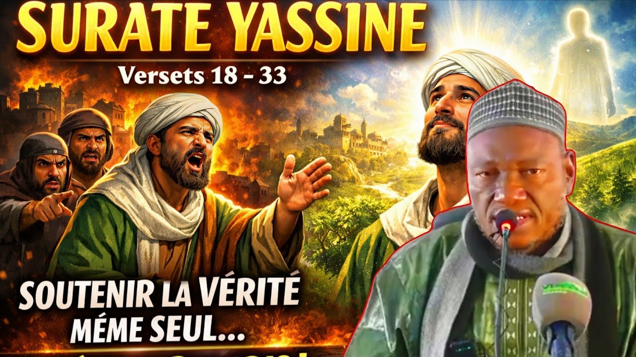 Tafsir du Coran sourate Yassine V28 par imam Abdoulaye Koita,Soutenir la vérité, réussite éternelle.