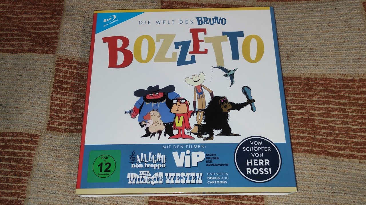 Die Welt des Bruno Bozzetto Allegro non troppo VIP Wildeste Westen Unboxing  Review de