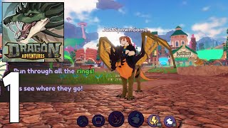 Roblox Dragon Adventures 🐉 Fantasy Pets - Gameplay Walkthrough Part 1 (pc,Android,Ios)