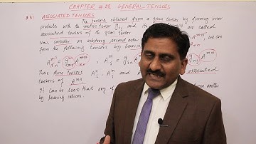 82. Associated  Tensors  | General Tensors  | Tensor Analysis | Prof Khalid