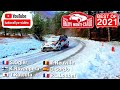 essais tests rallye Monte-Carlo 2021 le BEST OF part 1 avec Ogier Loubet Katsuta Rovenperä Neuville