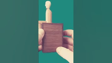 Learn solving  Wooden Puzzle Box in 20 seconds #shorts #puzzle