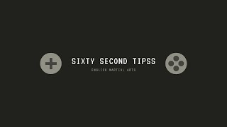 First in the series of Sixty Second Tips videos. Pads. English Martial Arts