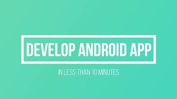 Develop Android App within 10 minutes | For Beginners