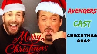 Avengers Cast Singing Christmas Carols 2019 | Avengers Cast Celebrating Christmas | FilmArtsy