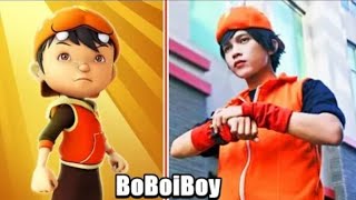 Boboiboy Galaxy chracters in real life