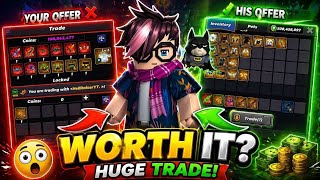 BIGGEST TRADE EVER?! 😱 Made Me RICH in Blockman Go Skyblock!