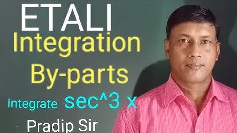 Integration By-parts(product)/calculus ncert L-5/12th Math CBSE CHSE by Pradip Pradhan