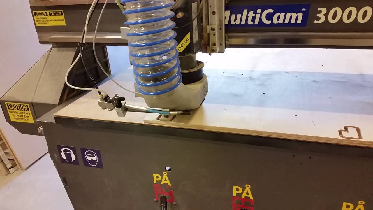 Fresing av lean desk