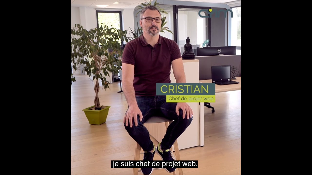 Cristian - Chef de Projet Web chez CYIM