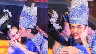 แบงค์💙ปอย 💋พระเอกบอกวันนี้โดนหนักแน่ๆ ใช่จ๊ะหนักจริง หนักทั้งคู่เลย😝เสมอ กัน2💙2 ชื่นใจจริงๆ😝