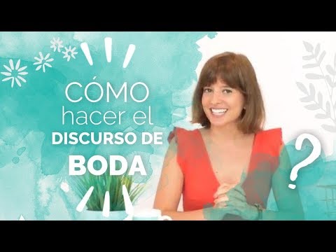 Cómo hacer el DISCURSO de boda ??️ Consejos para escribir el más original