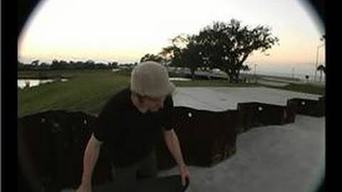 Skateboarding Tricks : How to Do a Frontside 180 Skateboard Trick Into Ramps