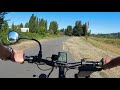Biking in 4K Sammamish River Trail Redmond to Woodinville, Bothell and Kenmore, WA Washington USA