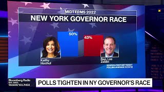 New York Governor Hochul Clings to Slim Lead Over Zeldin